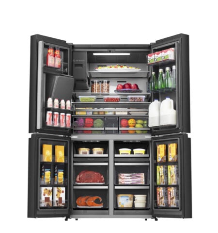 Hisense RQ760N4BFF amerikaanse koelkast Vrijstaand 540 l F Zwart EWO2623 - Afbeelding 7