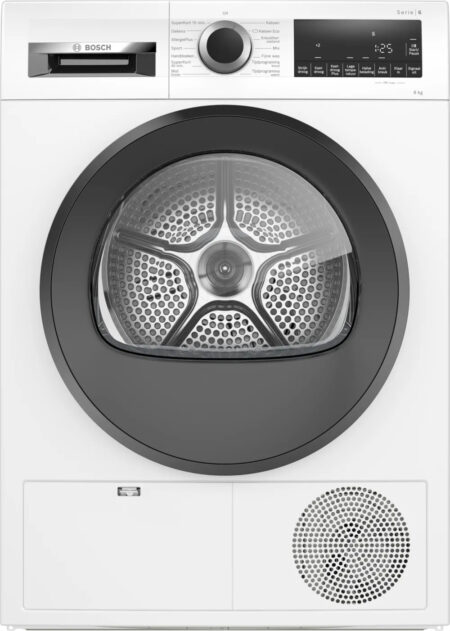 Bosch Serie 6 WPG23172NL wasdroger Vrijstaand Voorbelading 8 kg Wit
