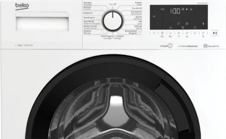 Beko WTV9716XBWST wasmachine Voorbelading 9 kg 1400 RPM Wit DHZ2118 - Afbeelding 5