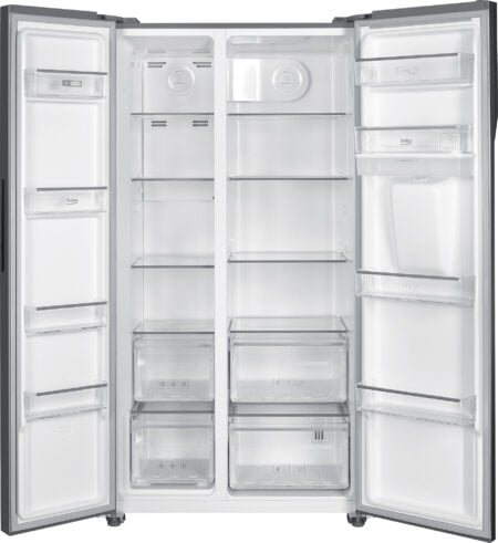 Beko GNO5322WDXPN amerikaanse koelkast Vrijstaand 532 l E Roestvrijstaal - Afbeelding 5