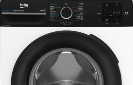 Beko b300 BM3WFT3941B wasmachine Voorbelading 9 kg 1400 RPM Wit - Afbeelding 5