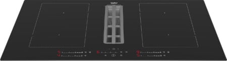 Beko HIXI84700UP kookplaat Zwart Ingebouwd 80 cm Inductiekookplaat zones 4 zone(s) Inbouw afzuigkap DHZ2088 - Afbeelding 5