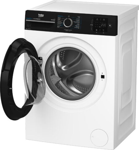 Beko b300 BM3WFT3841B wasmachine Voorbelading 8 kg 1400 RPM Wit DHZ2145 - Afbeelding 8