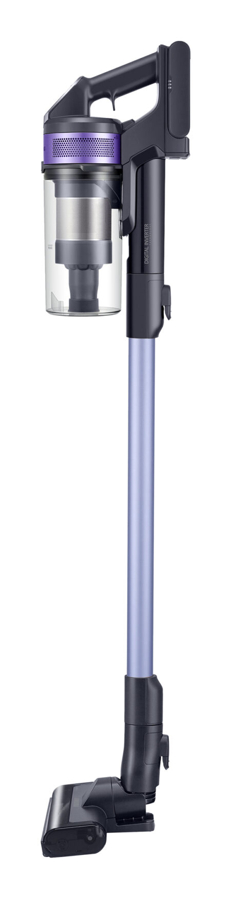 Samsung VS15A6031R4 Steelstofzuiger Batterij/Accu Droog Cyclonisch Zakloos 0,8 l 410 W Zwart, Paars DHZ2257 - Afbeelding 4