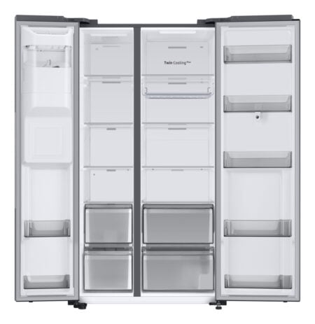 Samsung RS6HDG883ES9 amerikaanse koelkast Vrijstaand 614 l E Platina - Afbeelding 7
