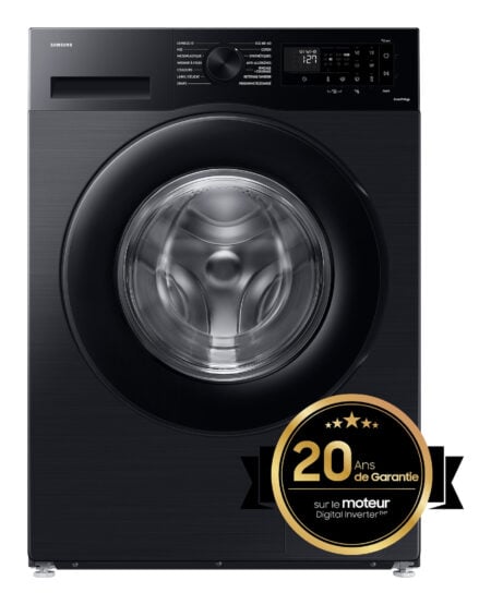Samsung WW90CGC04DAB wasmachine Voorbelading 9 kg 1400 RPM Zwart DHZ2276