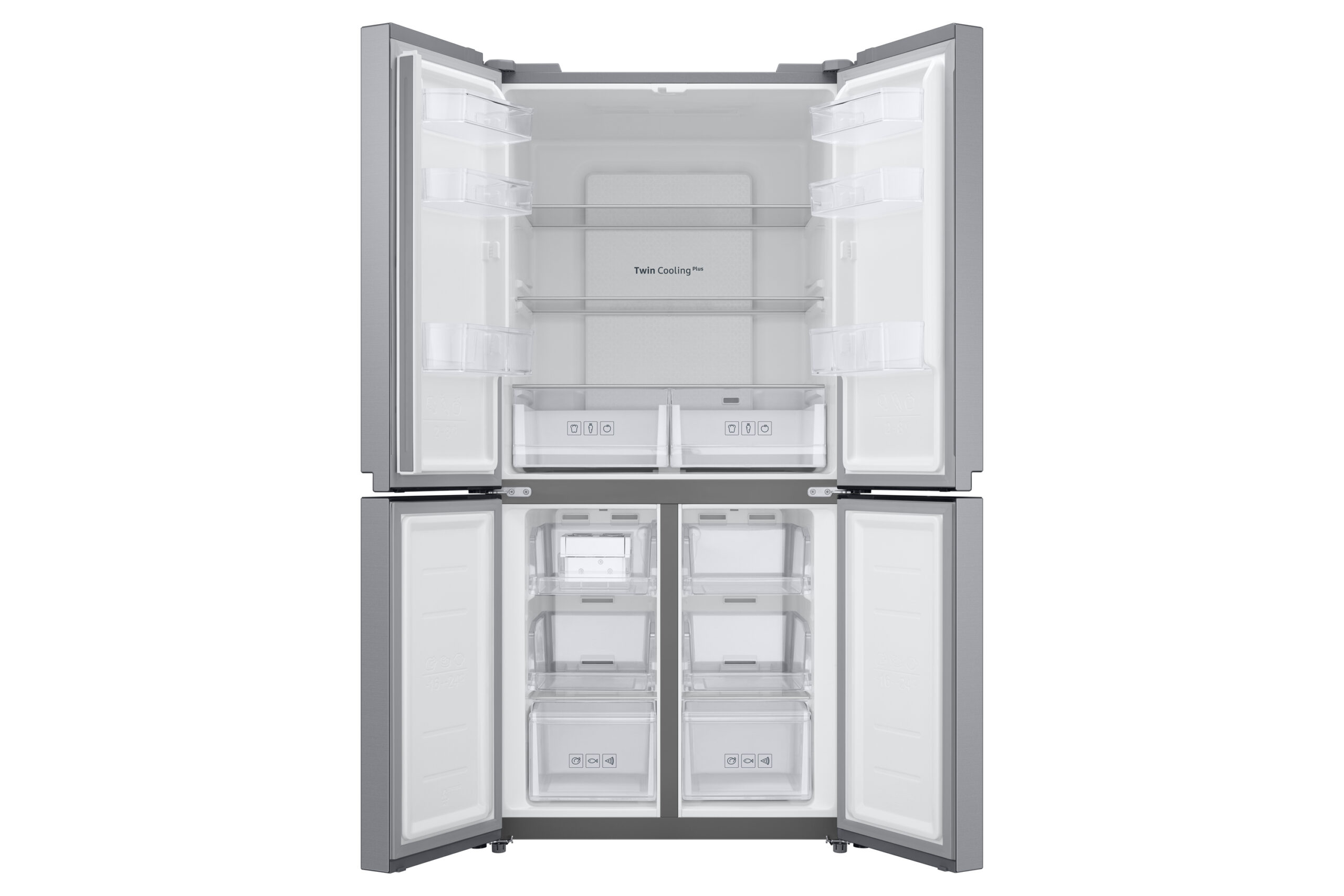 Samsung RF48A400EM9 amerikaanse koelkast Vrijstaand 488 l E Roestvrijstaal DHZ2381 - Afbeelding 5