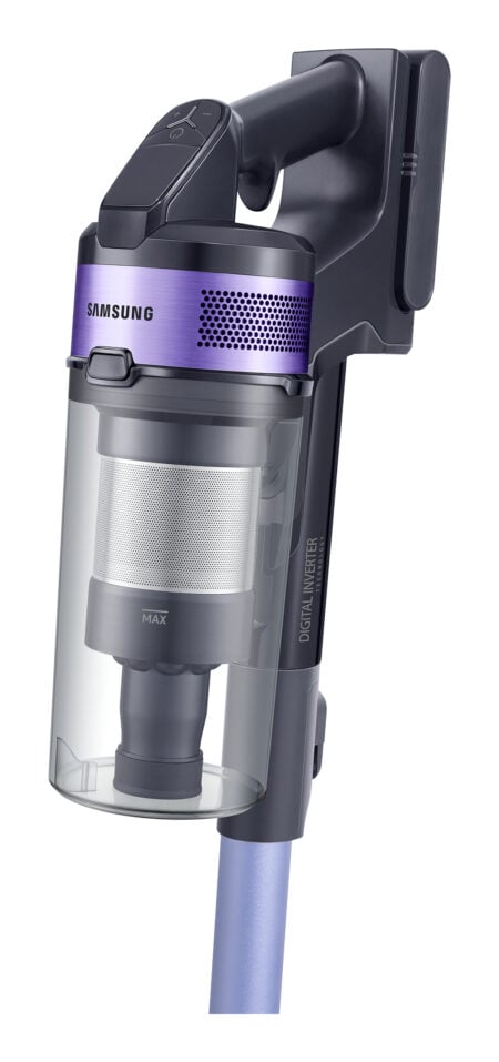 Samsung VS15A6031R4 Steelstofzuiger Batterij/Accu Droog Cyclonisch Zakloos 0,8 l 410 W Zwart, Paars DHZ2257 - Afbeelding 16