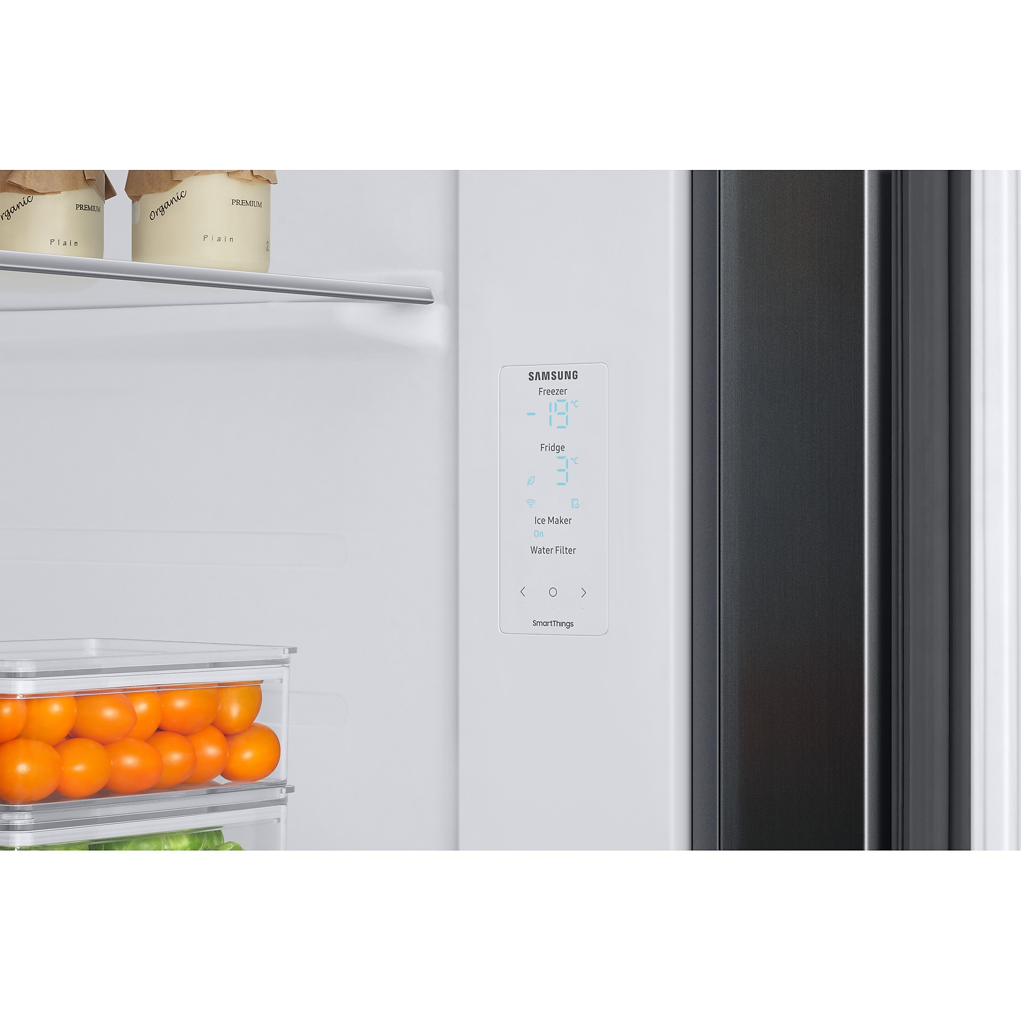 Samsung RS68CG885DB1EF amerikaanse koelkast Vrijstaand 634 l D Zwart Showroommodel EWO63SR - Afbeelding 11