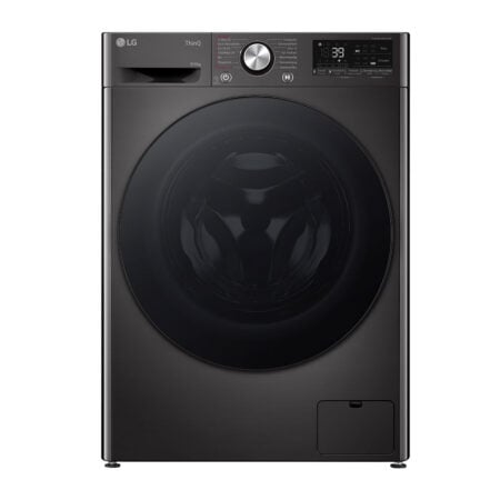 LG W4WR7096YB Was-droogcombinatie Vrijstaand Voorbelading Zwart D