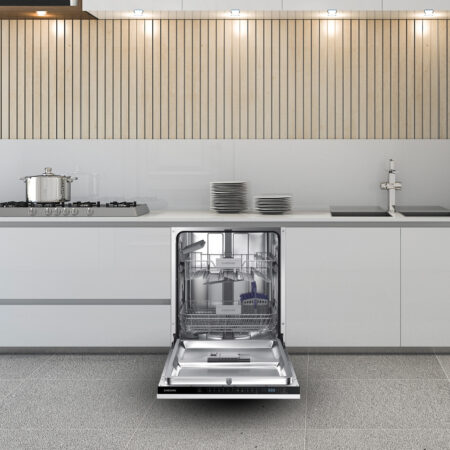 Samsung DW60M6040BB Volledig ingebouwd 13 couverts E EWO2396 - Afbeelding 4