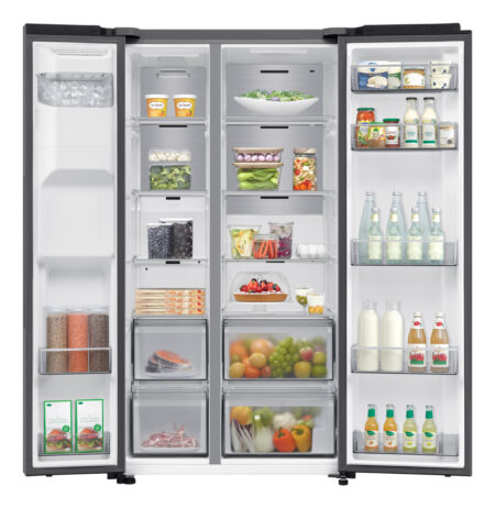 Samsung Amerikaanse koelkast 7-serie (634L) Zilver RS70F66KCTEF Wifi - EWO2758 - Afbeelding 6