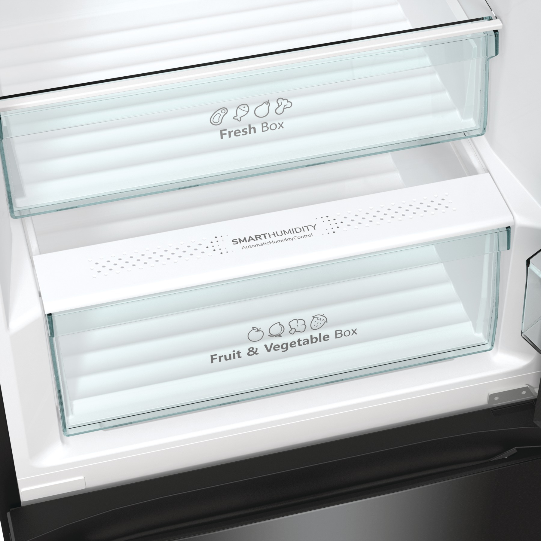 Hisense RM469N4AFEUK koel-vriescombinatie Vrijstaand 368 l E DHZ2313 - Afbeelding 9