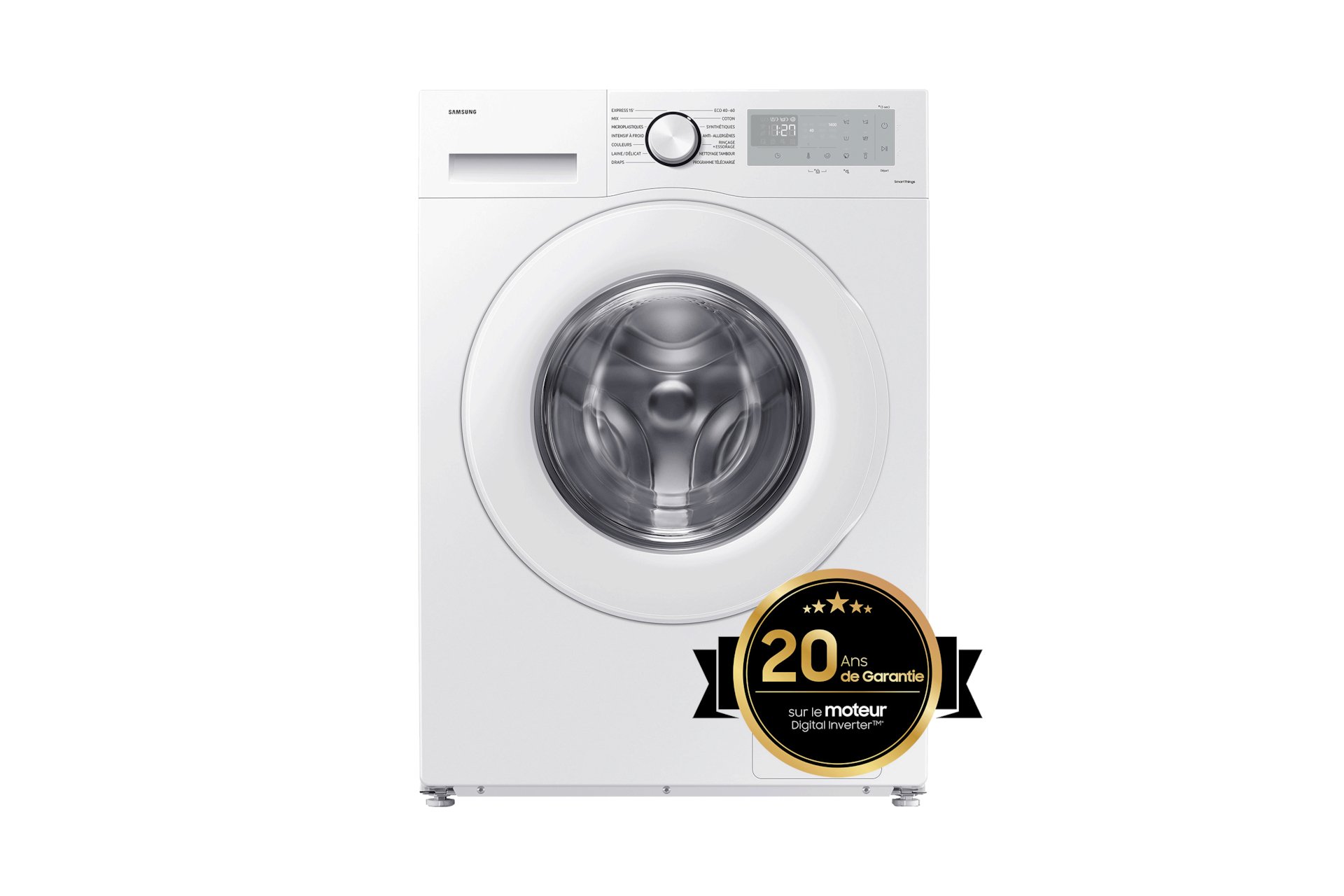 Samsung WW90CGC04DTH wasmachine Voorbelading 9 kg 1400 RPM Wit DHZ2405APD - Afbeelding 4
