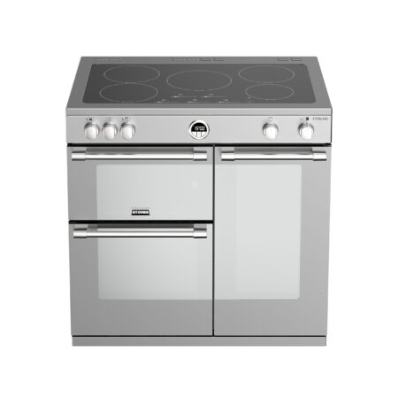 Stoves Sterling S900 Ei Range-fornuis Electrisch Inductiekookplaat zones Roestvrijstaal DHZ2334 - Afbeelding 7