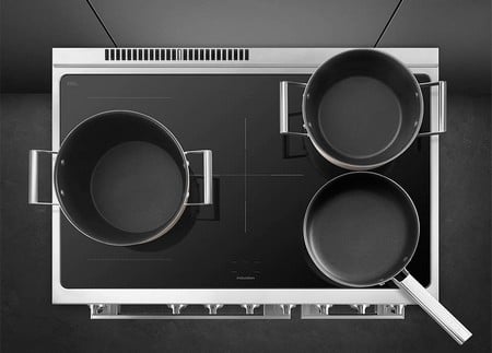 Smeg Master CUISINIERE CPF92IMX Vrijstaand fornuis Inductiekookplaat zones Roestvrijstaal A - Afbeelding 5