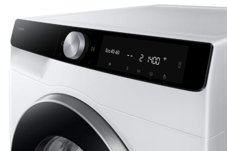 Samsung WW90DG6U25LK wasmachine Voorbelading 9 kg 1400 RPM Wit EWO2445 - Afbeelding 10