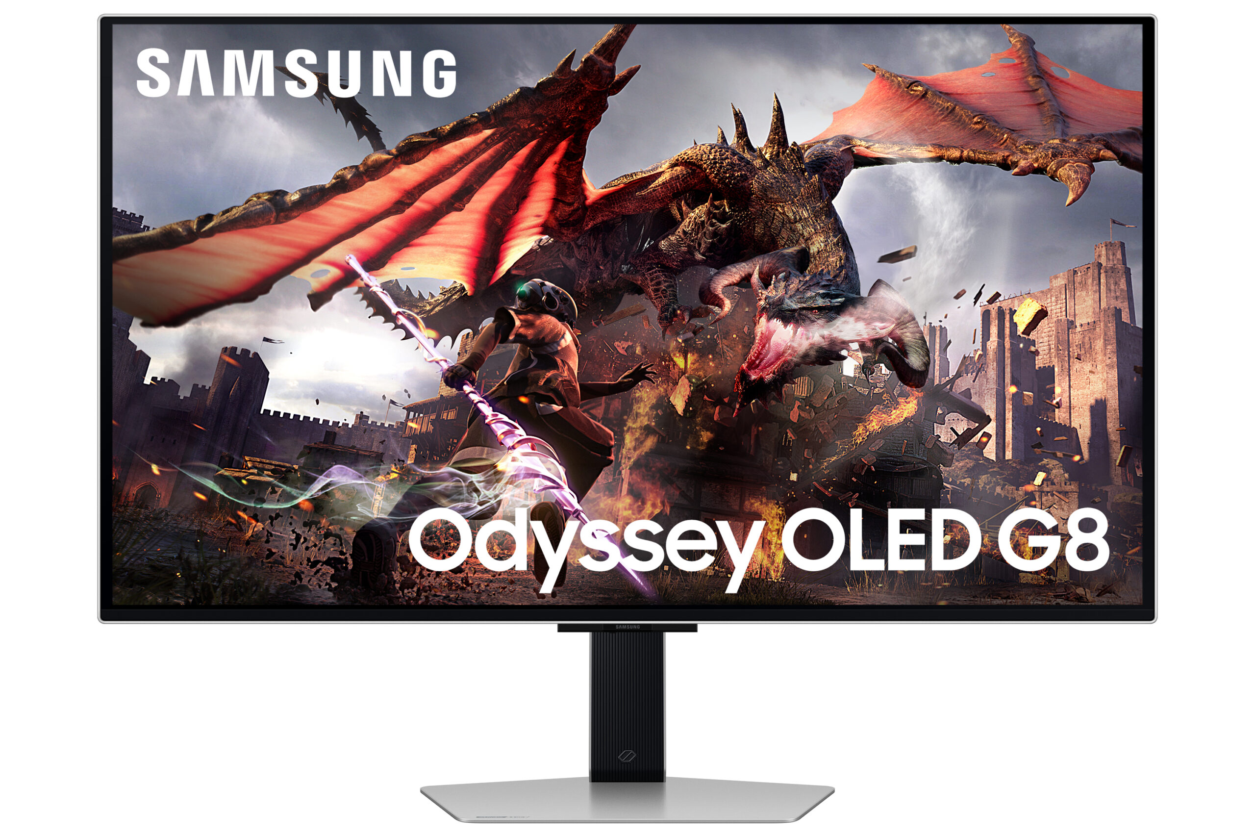 Samsung 32" Odyssey OLED G8 G80SD UHD 240Hz Gaming Monitor EWO2717