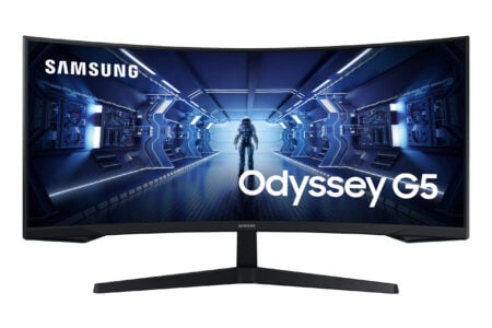 Samsung 34" Odyssey G5 G55T UWQHD 165Hz Gaming Monitor EWO2784 - Afbeelding 22