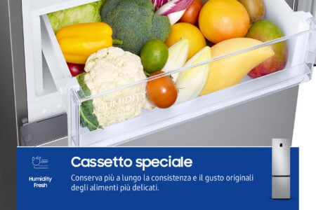 Samsung RB38C672CSA/EF koel-vriescombinatie Vrijstaand 390 l C Roestvrijstaal - Afbeelding 7