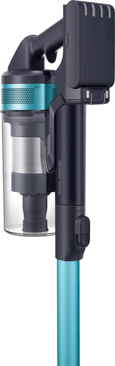 Samsung VS15A6031R1 Steelstofzuiger Batterij/Accu Droog Zakloos 0,8 l 410 W Zwart, Muntkleur DHZ2256 - Afbeelding 17