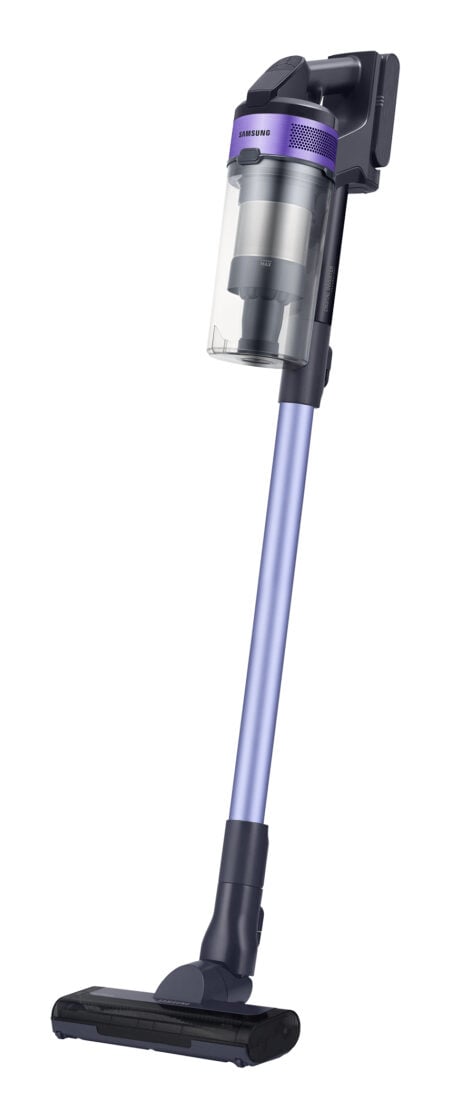 Samsung VS15A6031R4 Steelstofzuiger Batterij/Accu Droog Cyclonisch Zakloos 0,8 l 410 W Zwart, Paars DHZ2257 - Afbeelding 5
