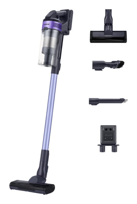Samsung VS15A6031R4 Steelstofzuiger Batterij/Accu Droog Cyclonisch Zakloos 0,8 l 410 W Zwart, Paars DHZ2257 - Afbeelding 37