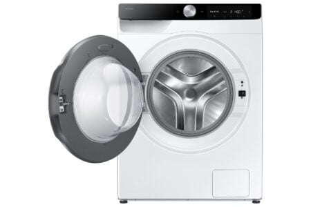 Samsung WW90DG6U25LK wasmachine Voorbelading 9 kg 1400 RPM Wit EWO2445 - Afbeelding 8