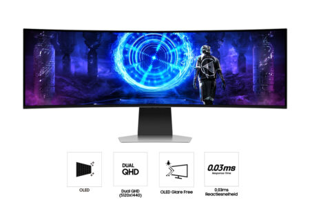Samsung 49" Odyssey OLED G9 G95SD DQHD 240Hz Smart Gaming Monitor - Afbeelding 5