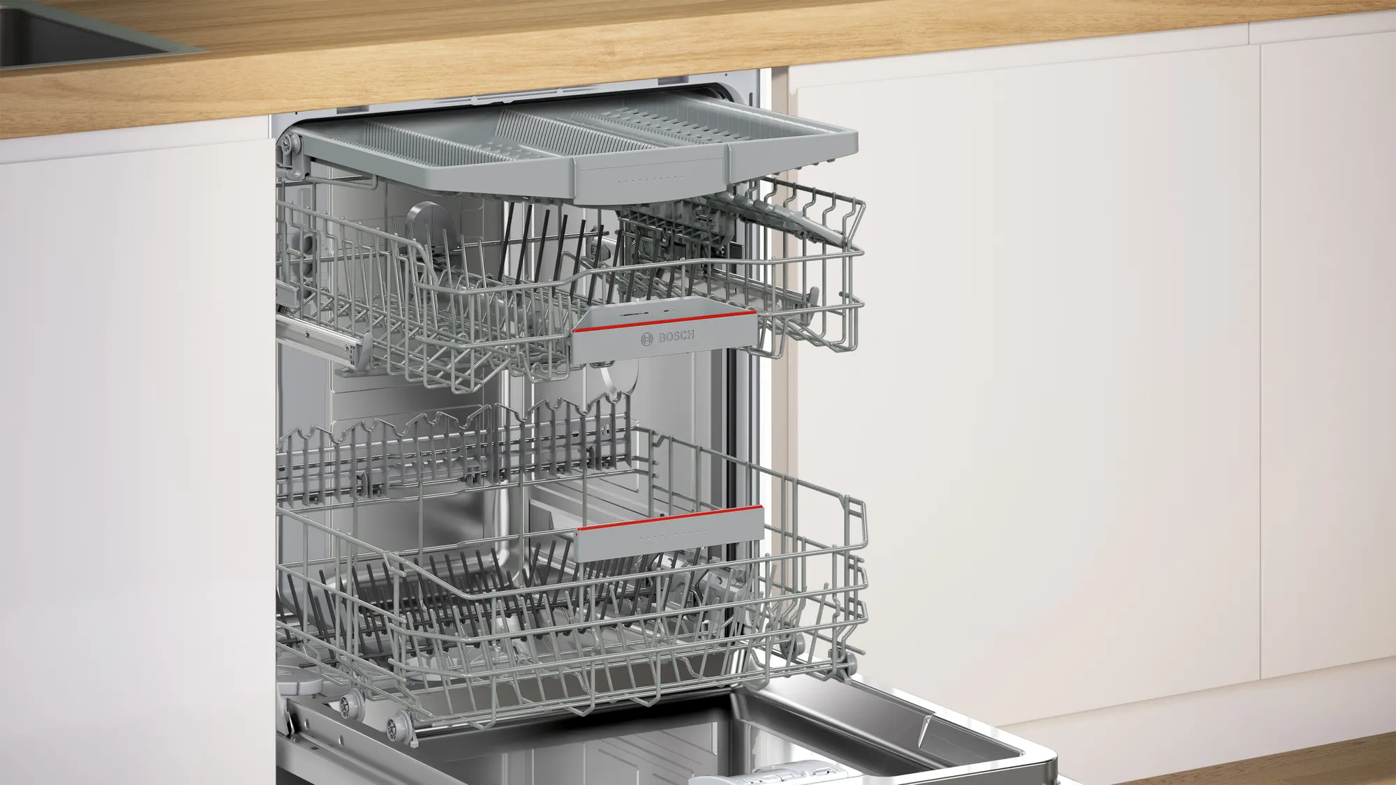 Bosch Serie 4 SBH4ECX28E vaatwasser Volledig ingebouwd 14 couverts A - Afbeelding 7