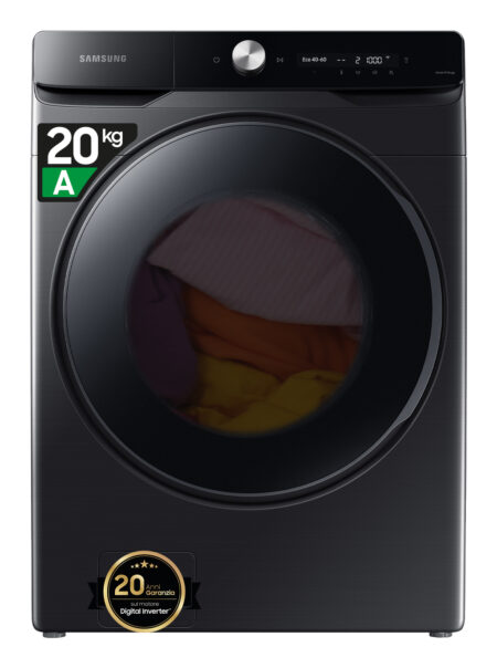 Samsung WF20DG8650BV/U3 wasmachine Voorbelading 20 kg 1000 RPM Zwart DHZ2267 - Afbeelding 4