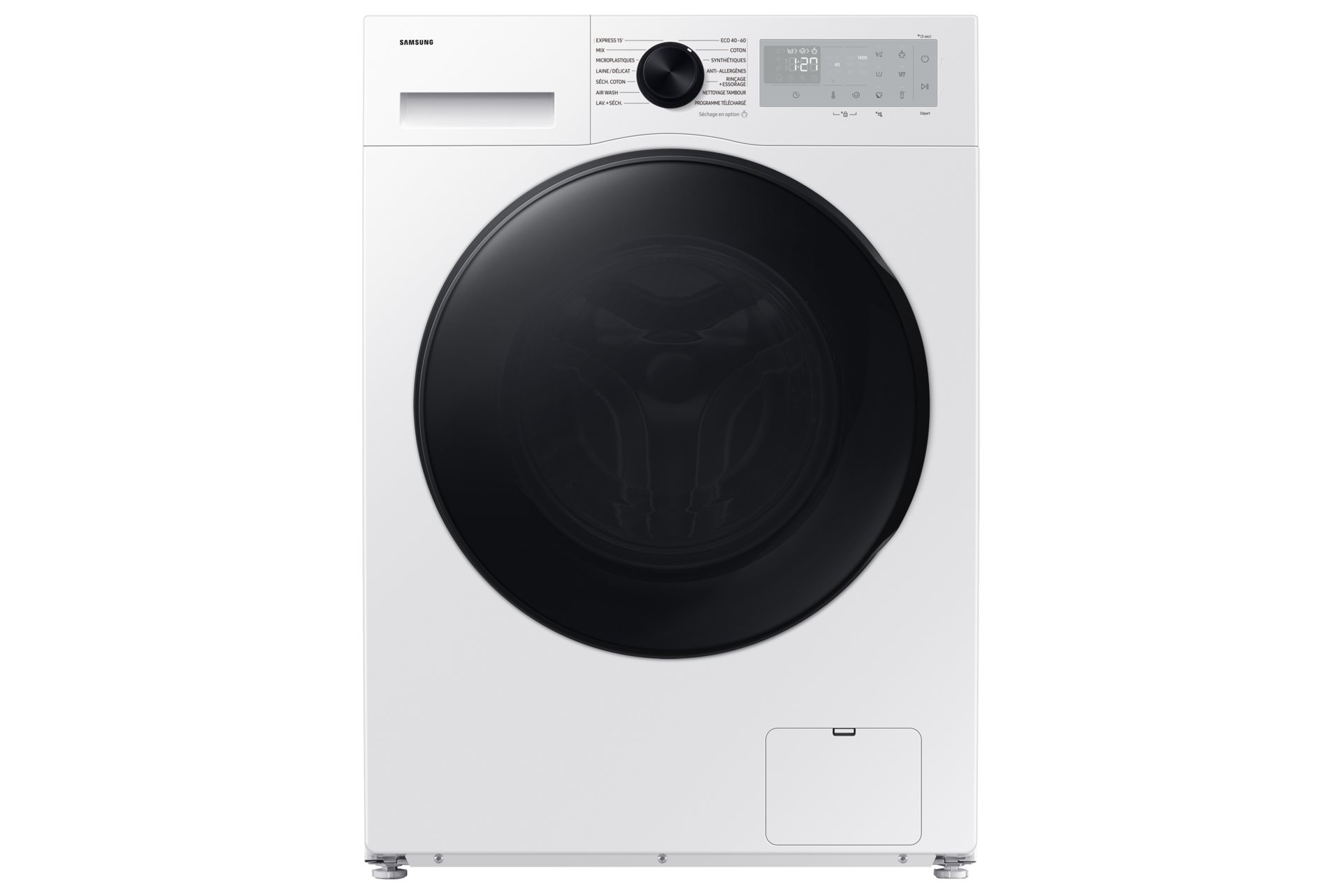Samsung WD90DG5B15BH Was-droogcombinatie Vrijstaand Voorbelading Wit D