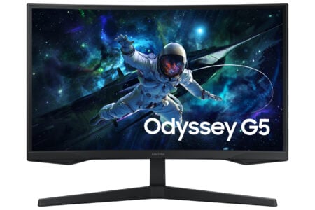Samsung 27" Odyssey G5 G55C QHD 165Hz Gaming Monitor EWO2785 - Afbeelding 3