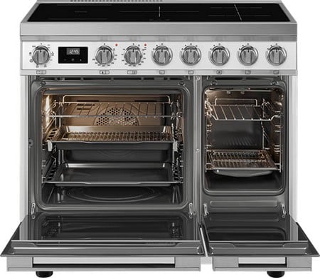 Smeg Master CUISINIERE CPF92IMX Vrijstaand fornuis Inductiekookplaat zones Roestvrijstaal A - Afbeelding 4