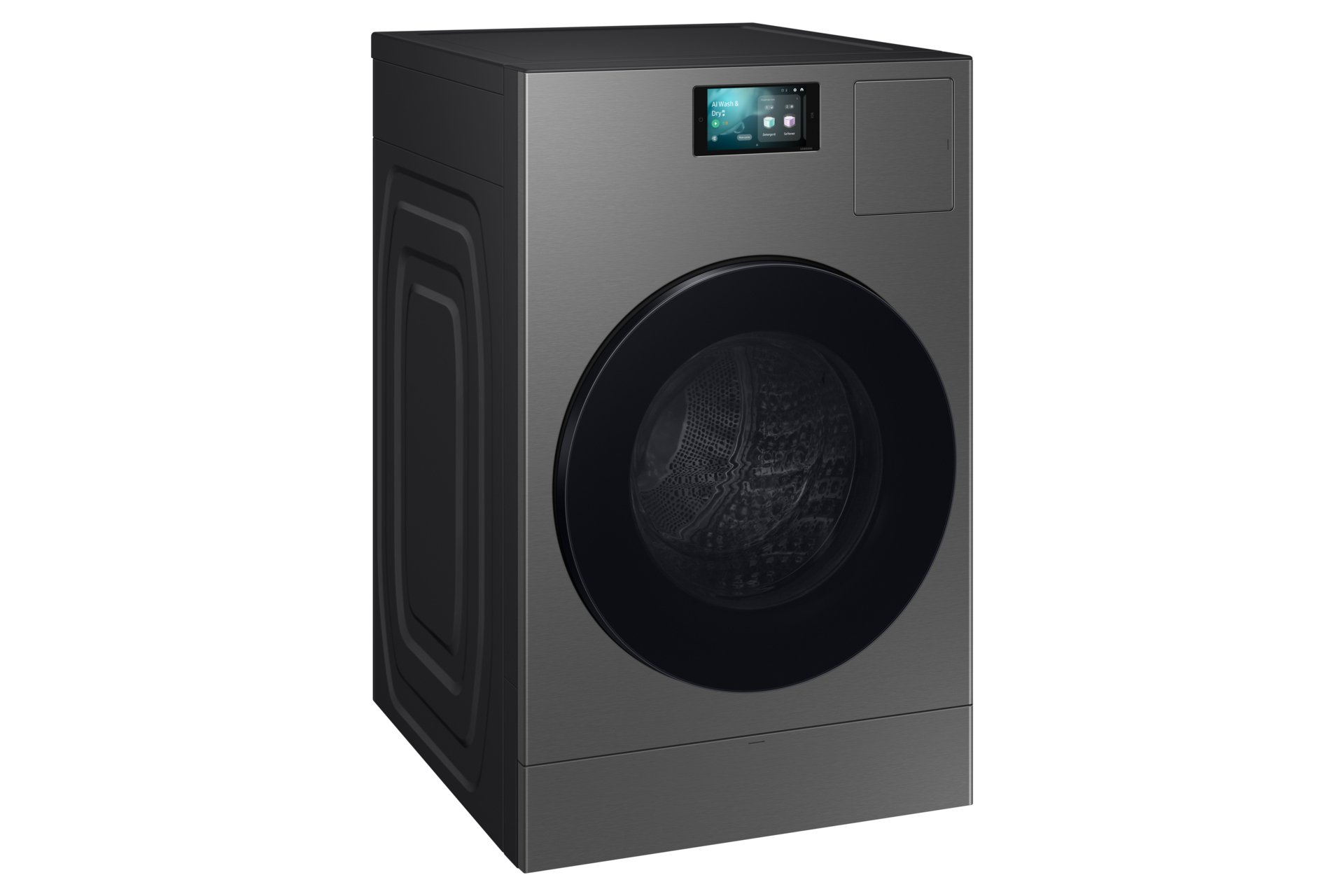 Samsung WD18DB8995BZ Was-droogcombinatie Vrijstaand Voorbelading Roestvrijstaal A - Afbeelding 3