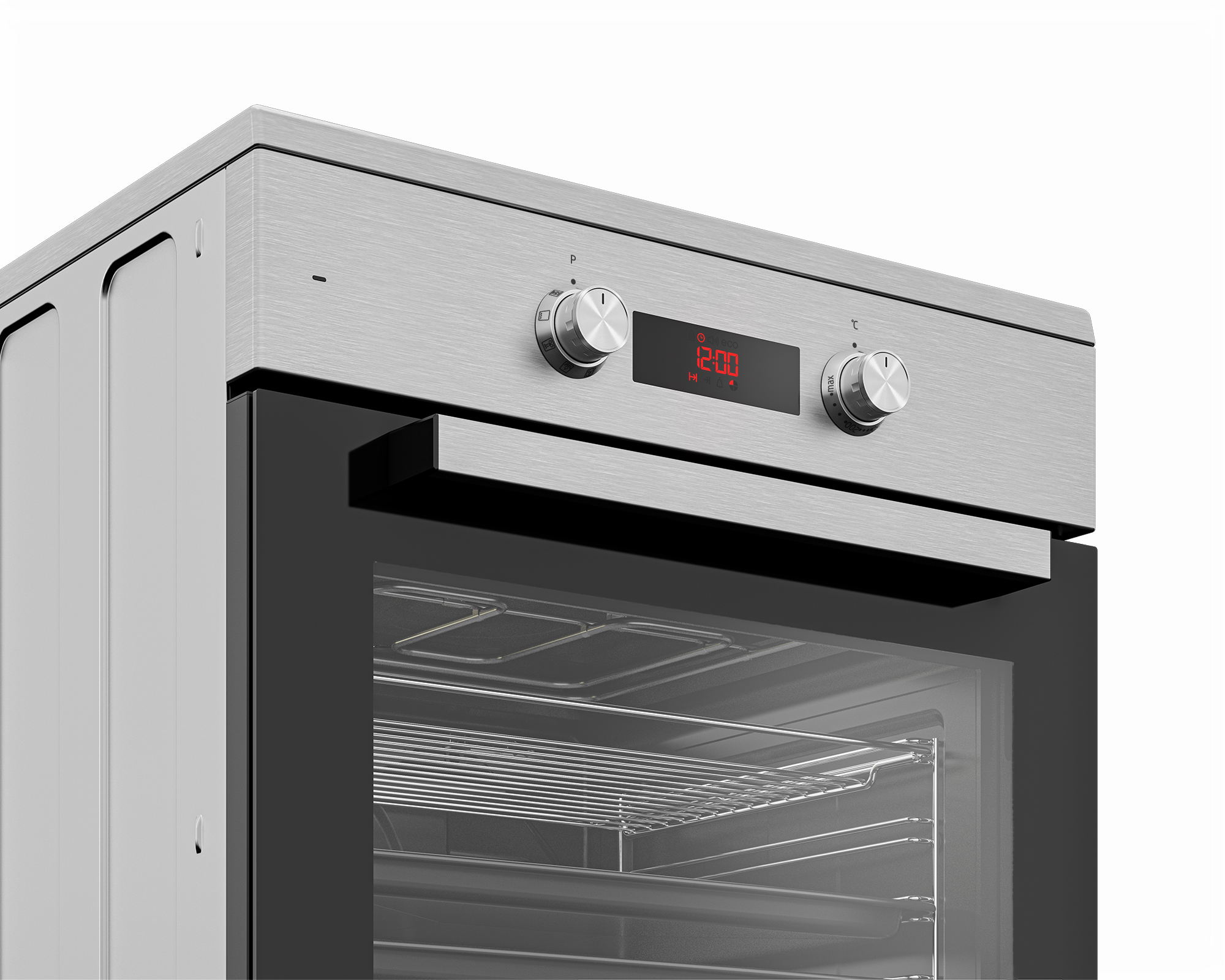 Beko FSM89302GXS fornuis Vrijstaand fornuis Electrisch Inductiekookplaat zones Roestvrijstaal DHZ2612APD - Afbeelding 4