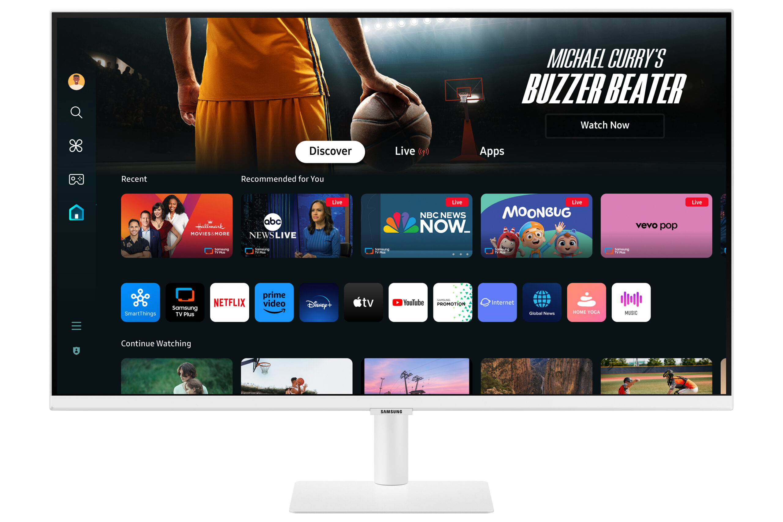 Samsung 32" Smart Monitor LS32DM703UUXEN - M7 M70D UHD EWO062 - Afbeelding 5