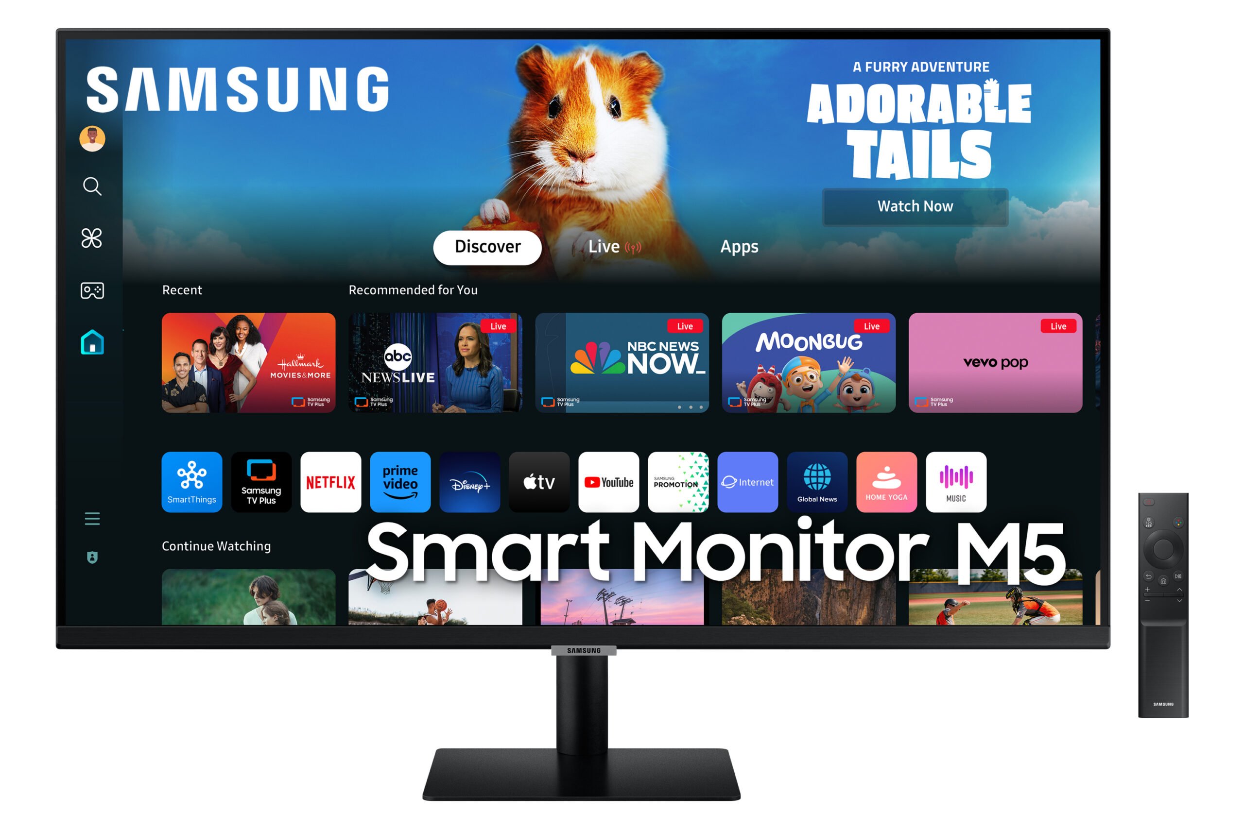 Samsung 32" Smart Monitor LS32DM502EUXEN - M5 M50D UHD EWO060