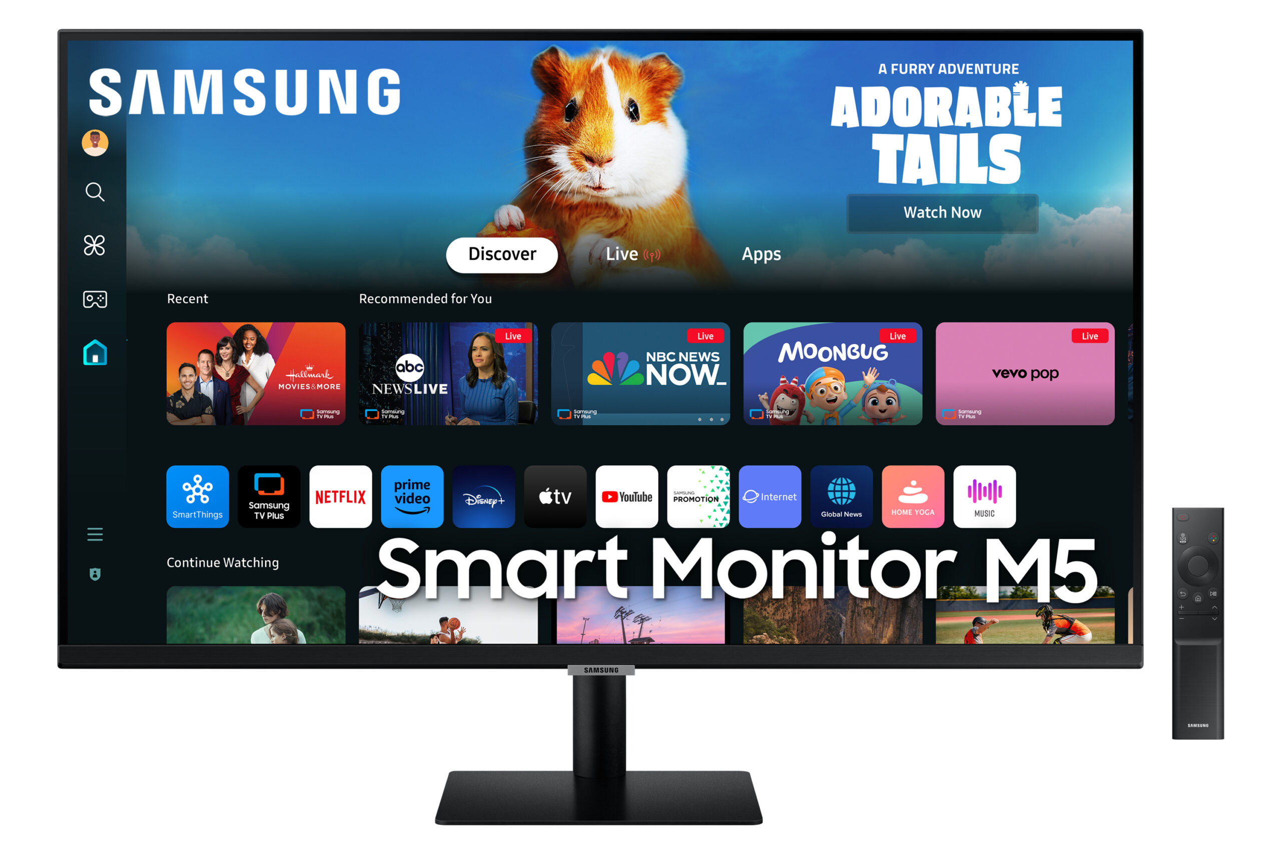 Samsung 32" Smart Monitor LS32DM502EUXEN - M5 M50D UHD EWO060 - Afbeelding 14