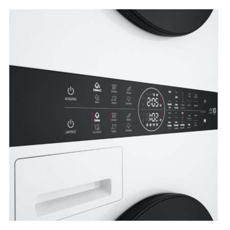 LG WT1210WWF Was-droogcombinatie Vrijstaand Voorbelading Wit A - Afbeelding 6