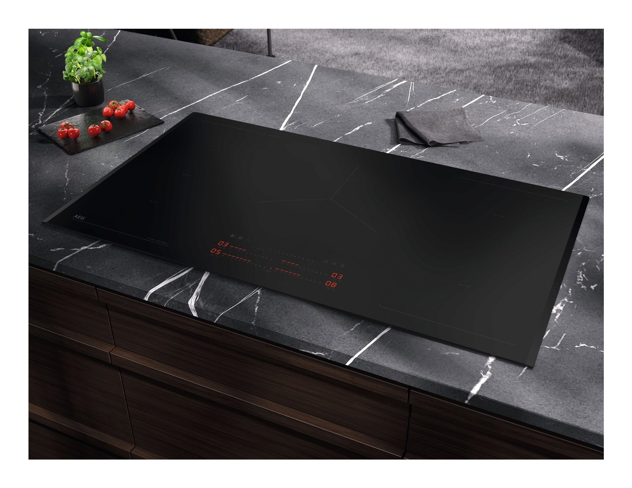 AEG NIK95I00FB Zwart Ingebouwd 90 cm Inductiekookplaat zones 5 zone(s) - Afbeelding 10