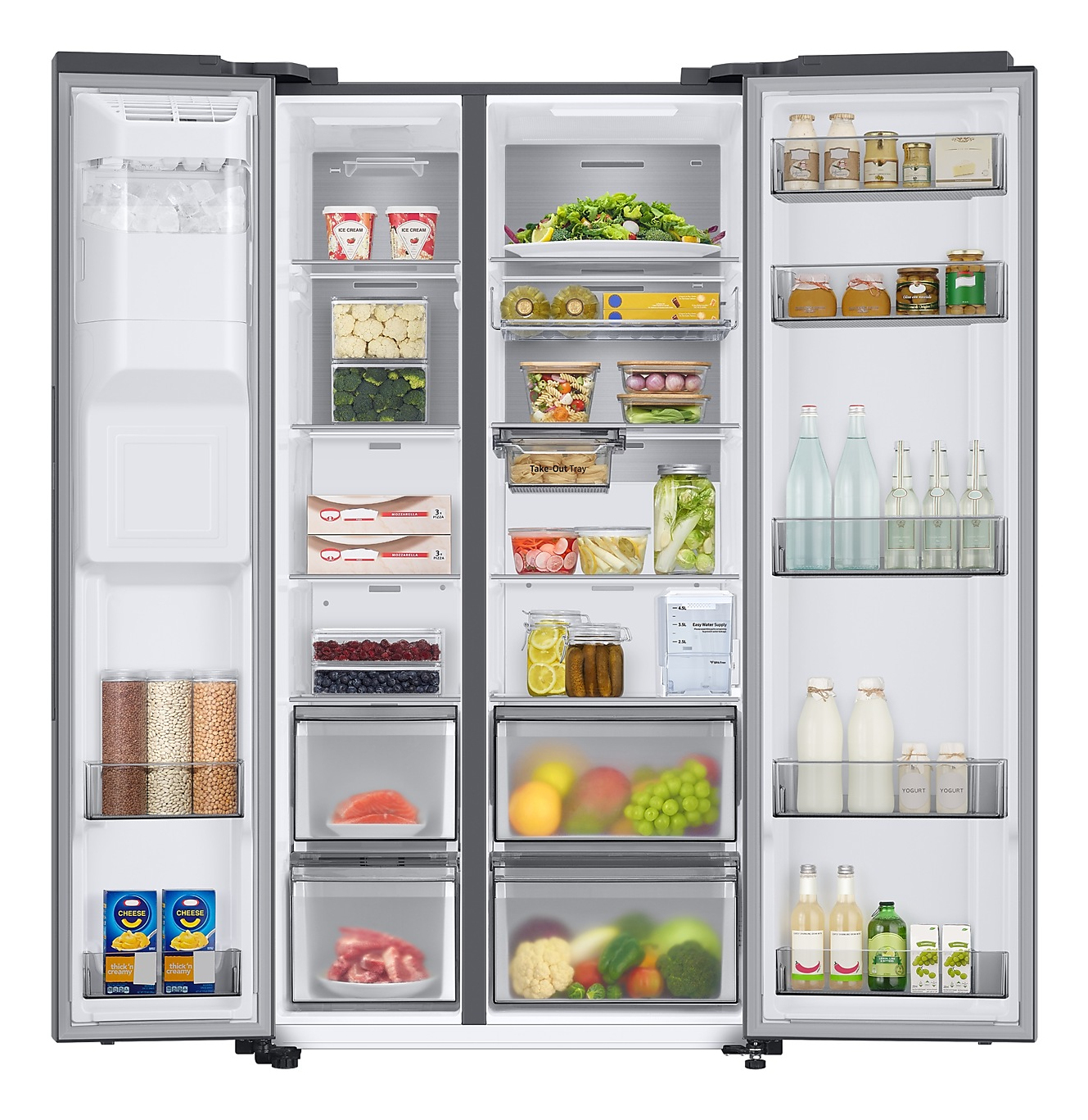 Samsung RS6GCG855DS9 amerikaanse koelkast Vrijstaand 645 l D Zilver - EWO3179 - Afbeelding 7