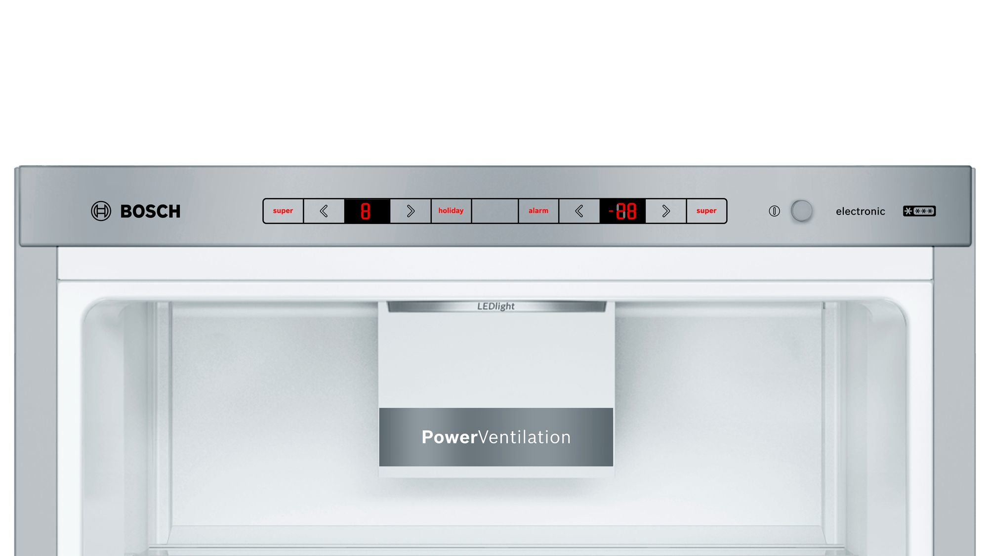 Bosch Serie 6 KGE39AICA koel-vriescombinatie Vrijstaand 343 l C Roestvrijstaal - Afbeelding 7