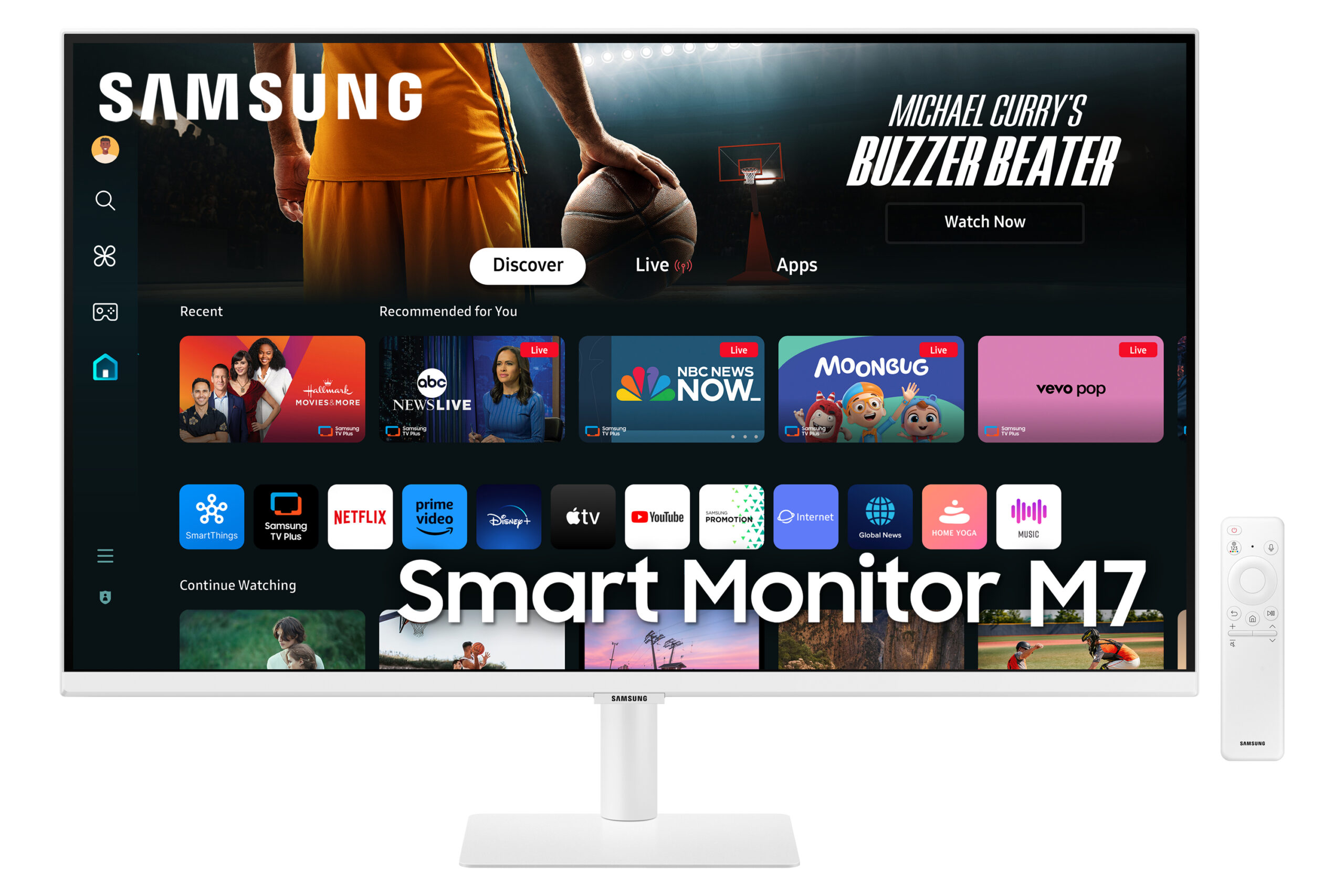 Samsung 32" Smart Monitor LS32DM703UUXEN - M7 M70D UHD EWO062 - Afbeelding 14