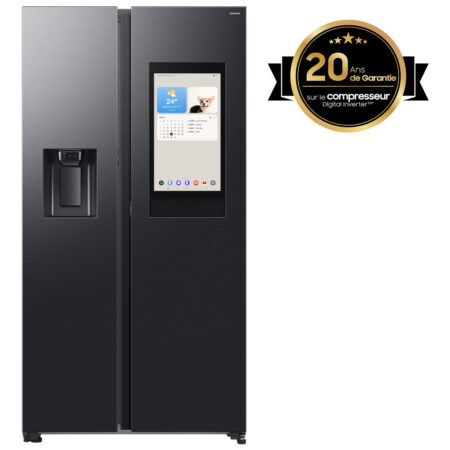Samsung RS90F66BEFEO Series 9 Family Hub™ koelkast 9-serie (634L) Zwart (mat) Wifi