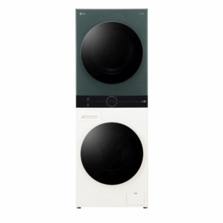 LG WT1210EGF Was-droogcombinatie Vrijstaand Voorbelading Groen, Wit A - Afbeelding 7