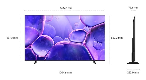 Samsung U8000F UE65U8092FUXXH tv 165,1 cm (65") 4K Ultra HD Smart TV Wifi Zwart - Afbeelding 9