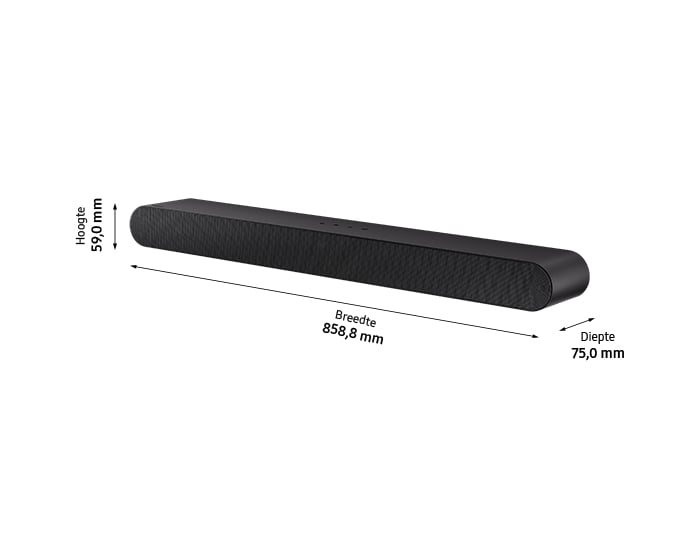 Samsung Compact All-in-one S-series Soundbar HW-S50B EWO3108 - Afbeelding 9