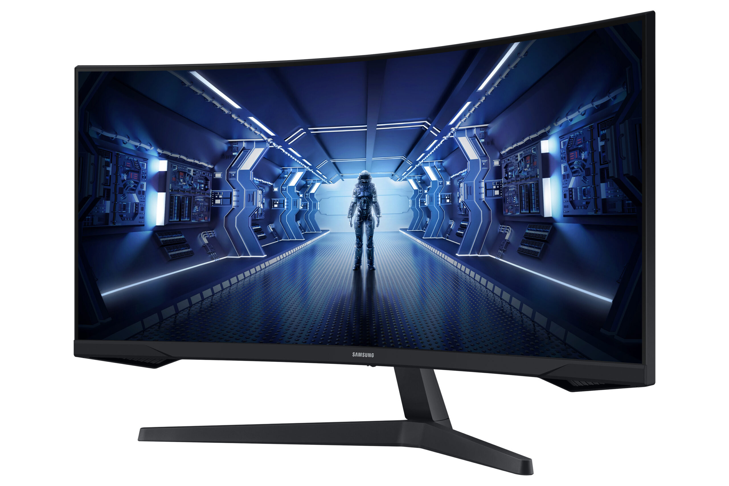 Samsung 34" Odyssey LC34G55TWWPXEN - G5 G55T UWQHD 165Hz Gaming Monitor EWO041 - Afbeelding 4
