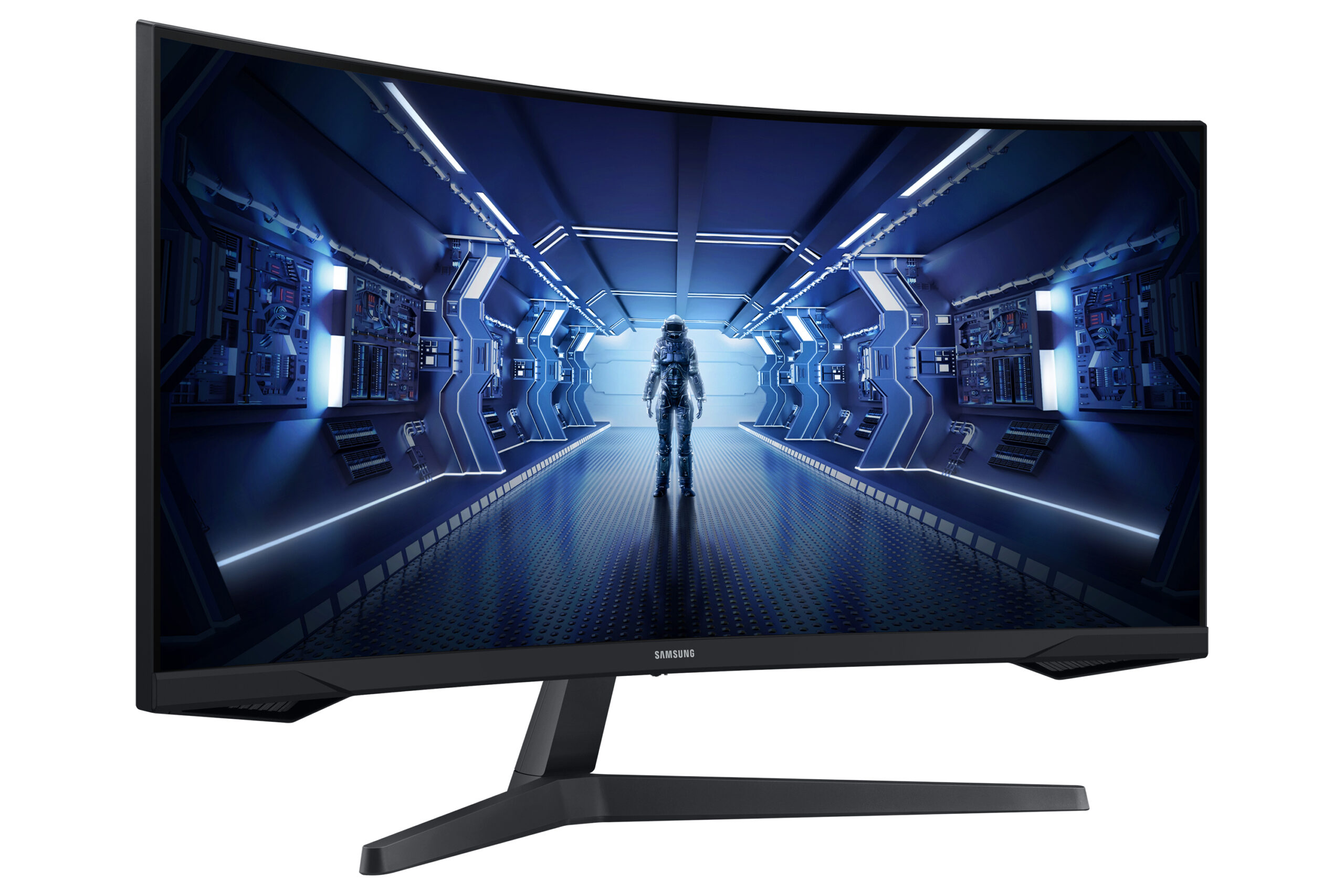 Samsung 34" Odyssey LC34G55TWWPXEN - G5 G55T UWQHD 165Hz Gaming Monitor EWO041 - Afbeelding 5